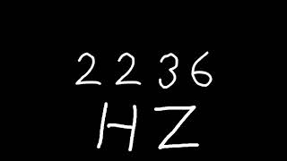 2236 hz