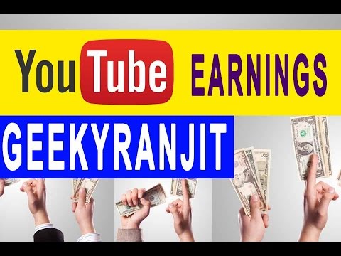 Geekyranjit youtube earnings Jan 2017(my personal estimation)
