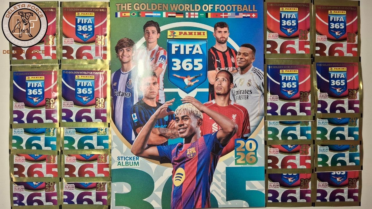 *NOVO* FIFA 365 2026 - OFFICIAL PANINI ALBUM