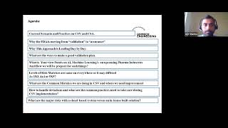 Current Industrial Approach and Practices on CSV & CSA #csv #validation #pharma #vlog #webinars