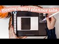 How to Make a Digital Planner: Flipping Tabs || Keynote Tutorial