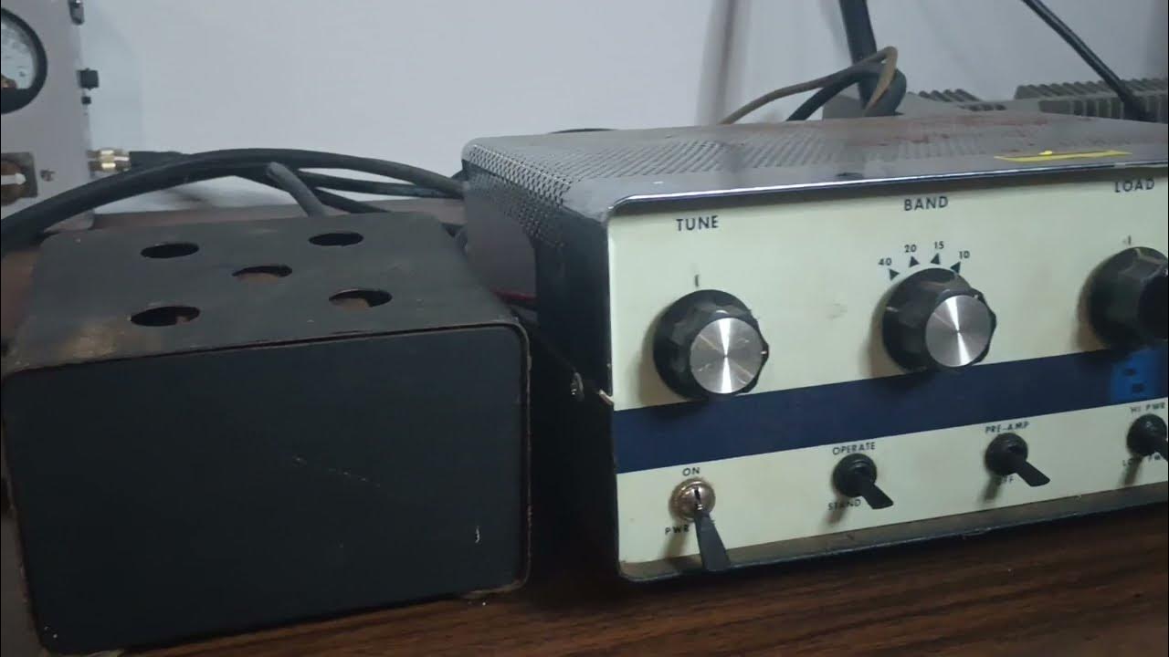 Palomar 300a Base amp and supply, parts/repair - YouTube