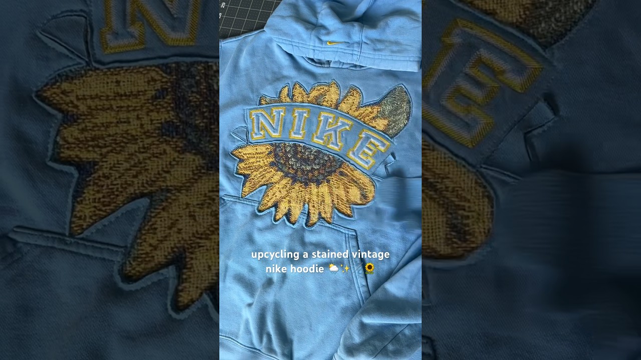 sunflower nike hoodie 🌻 follow 