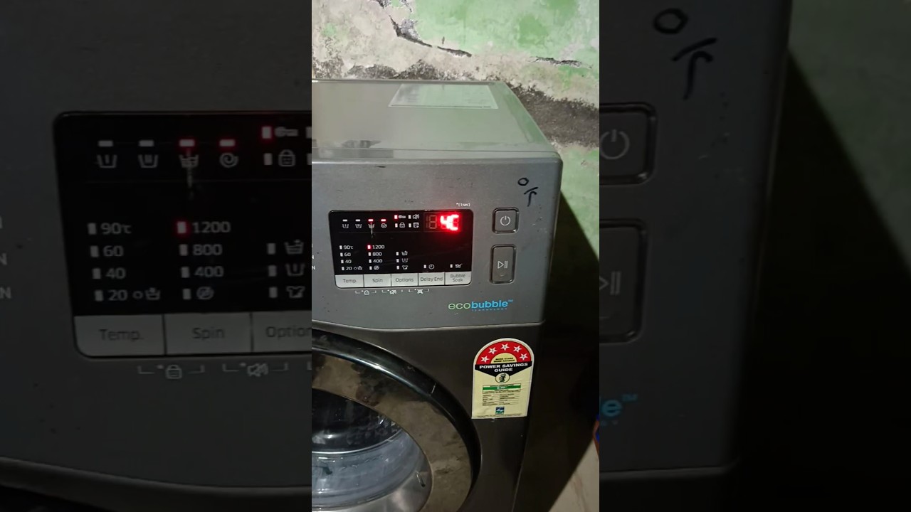 4c problem inlet valve check 😍 samsung 