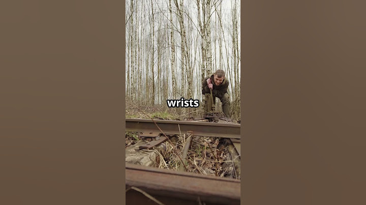 How To Survive Tied To Train Tracks 😱 #facts #survival