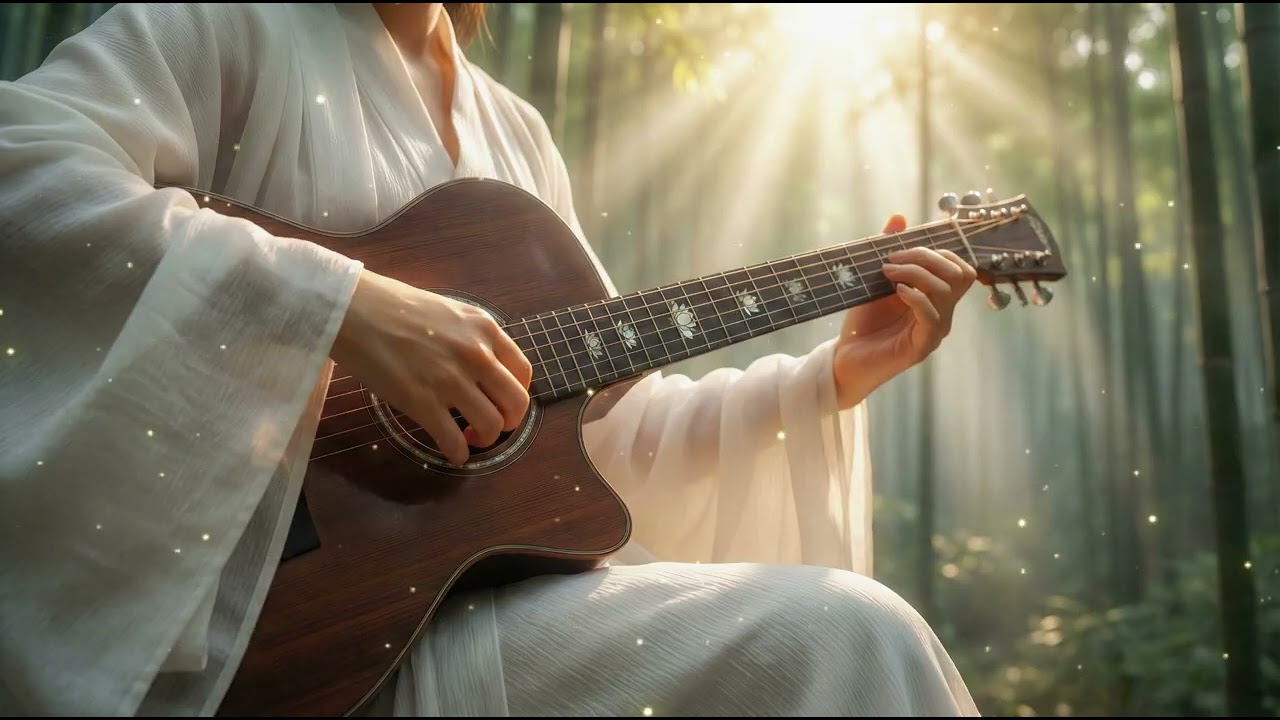Om Mani Padme Hum: Acoustic Folk Mantra | 528Hz Love & Miracles Healing Vibration