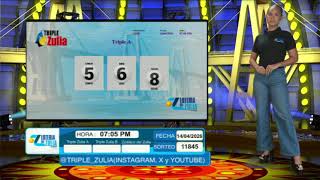 TRIPLE ZULIA SORTEO Nro 11845 TRIPLE A 568 TRIPLE B 854 ZODIACO DEL ZULIA 903 VIR