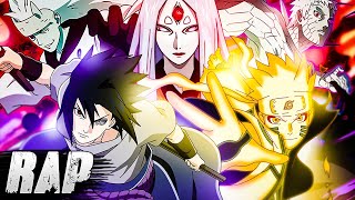 🔥 LA CUARTA GRAN GUERRA NINJA RAP 🔥 || CRONOLOGÍA COMPLETA || NARUTO SHIPPUDEN || BYAKI