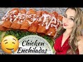 Enchiladas with Chicken & Cheese | Mexican Recipe