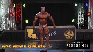 2018 NPC Louisiana State Championships  Guest Poser: IFBB Pro Caleb Blanchard