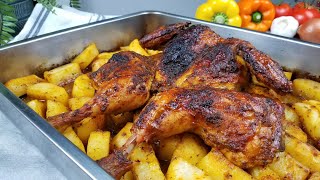 جربوا طبخ الدجاج المشوي بهذة الطريقة الاحترافية! السر في التتبيلة 🤔 A Good Roast Chicken Recipe
