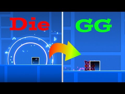 Geometry Dash how to create a not solid block tutorial