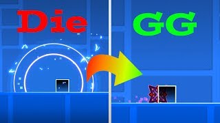 Geometry Dash how to create a not solid block tutorial screenshot 4