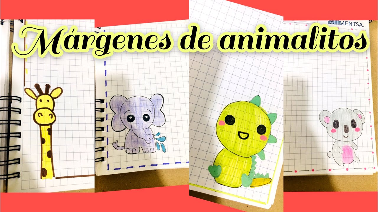 Cuaderno para dibujar para niños - Animales