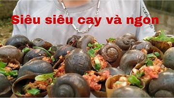 Ốc nướng sa tế xả ớt siêu cay đậm chất đồng quê - LDT Channel