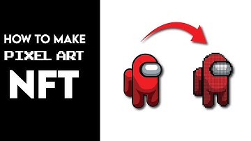 How To Make NFT Pixel Art - Pixel ART Making - Pixel Art In Illustrator