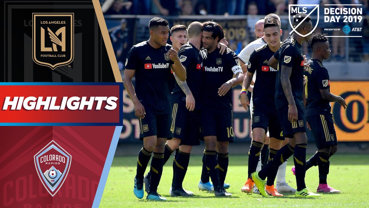 grøntsager uhyre Visne LAFC vs. Colorado Rapids | Can Vela Break MLS Goal Record? | HIGHLIGHTS -  YouTube