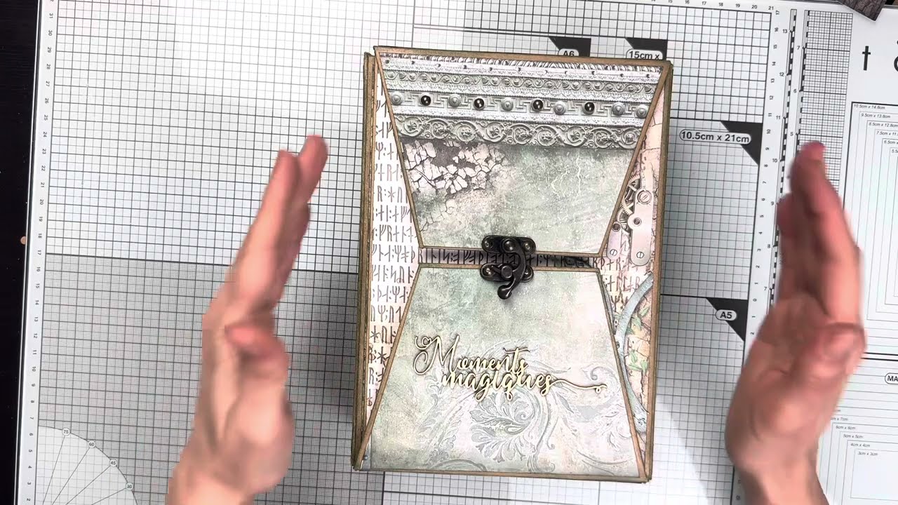 Présentation de mon mini magic forest tuto d@indianapapiers4742