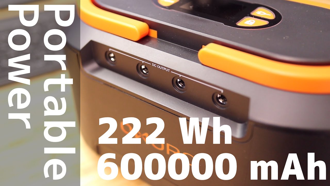 Seneo S262 ポータブル電源60000mAh 222Wh QC3.0Type-C対応 LED