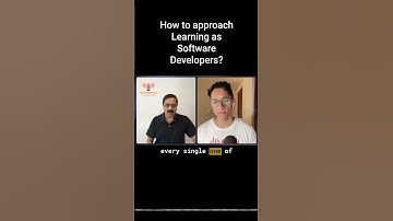 #Shorts How to Approach Learning For Software Developers?
