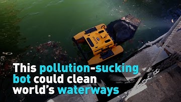 This pollution-sucking bot could clean world