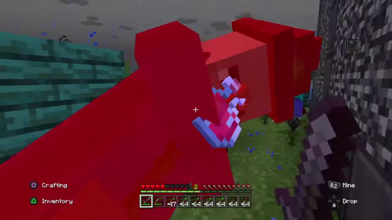 Minecraft end of the world battle - YouTube