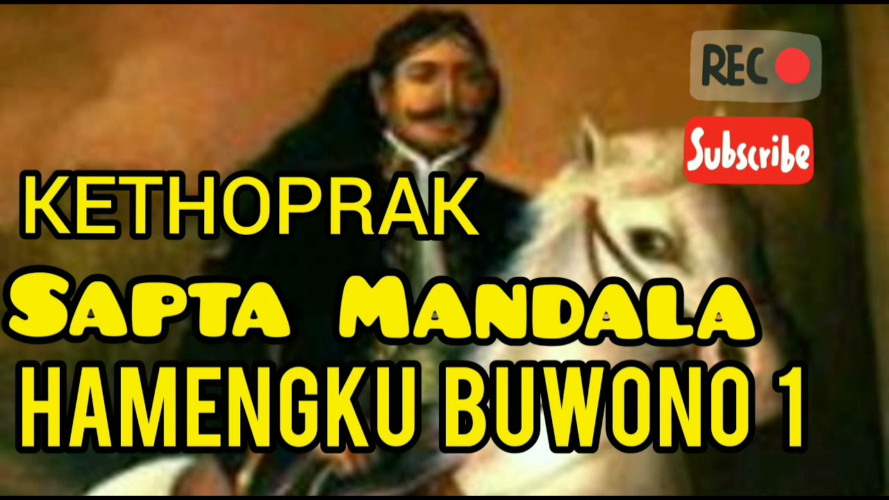Kethoprak Sapta Mandala #Hamengku_Buwono_1  Babat Tanah Mataram.