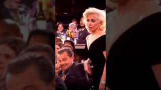 Leonardo DiCaprio And Lady Gaga At Golden Globes | #movies #shorts