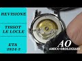 Watch Service Repair Revisione Tissot Le Locle 2824-2