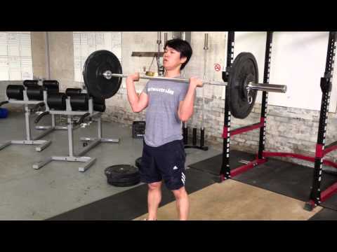 Clean & jerk progress - June 1, 2013