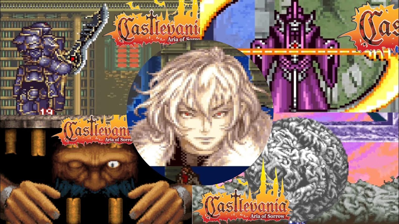 CASTLEVANIA ARIA OF SORROW: ALL BOSSES
