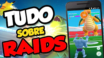 Como funcionam as reides Pokémon GO?
