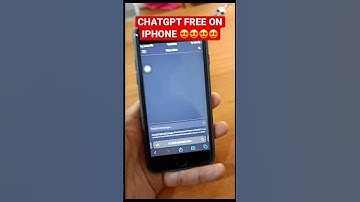 ChatGPT FREE FOR IPHONE 🤫#shortsviral #shortsfeed #shortsyoutube #chatgpt