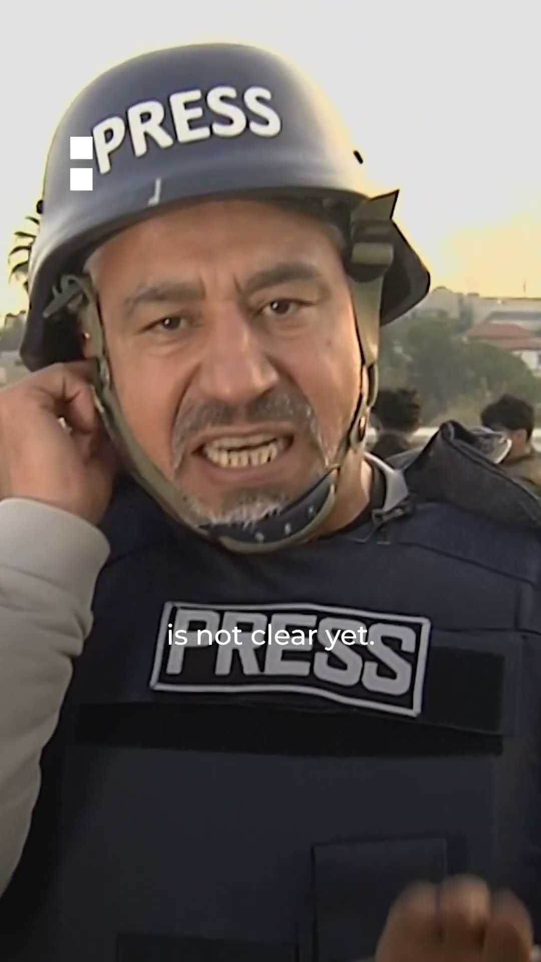 Al Jazeera reporter nearly drowned out by celebrations in Damascus | AJ#shorts