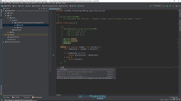 Euclid Algorithm Coding - Java Algorithms Tutorial