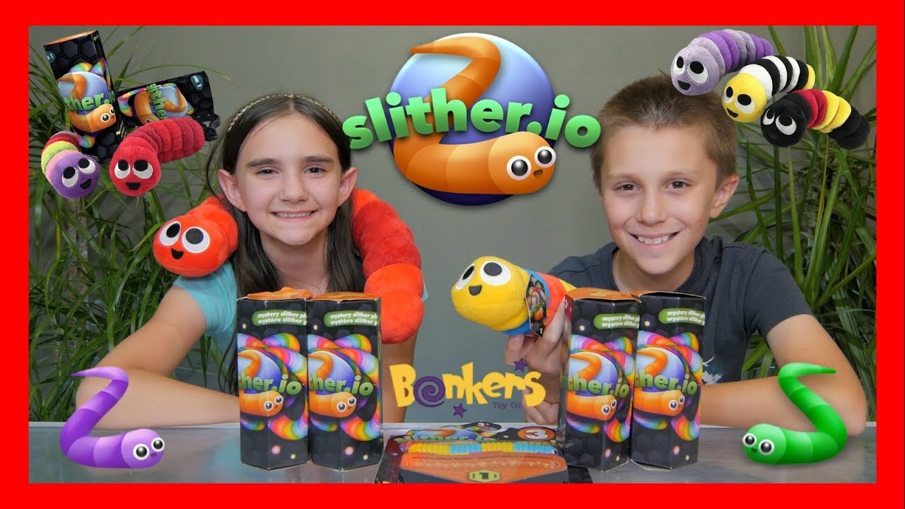Win bundle of new Slither.io toys