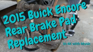 2015 Buick Encore Rear Brake Pad Change How To Replace Rear Brake Calipers 2013 2022 Buick Encore