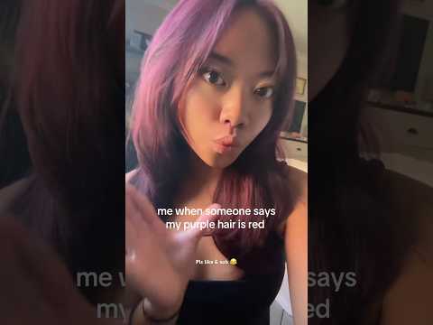 I SWEAR ITS BLUE PURPLE AND RED IN DIFFERENT KINDS OF LIGHT Fyp Hair Purplehair Goldfishlover999