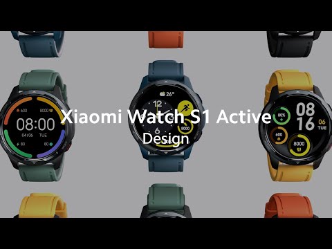 Xiaomi Watch S1 Active 47mm Αδιάβροχο με Παλμογράφο (Ocean Blue)