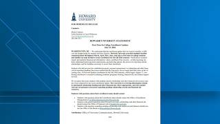 College students navigating uncertainty after spots at Howard University are revoked over payment de
