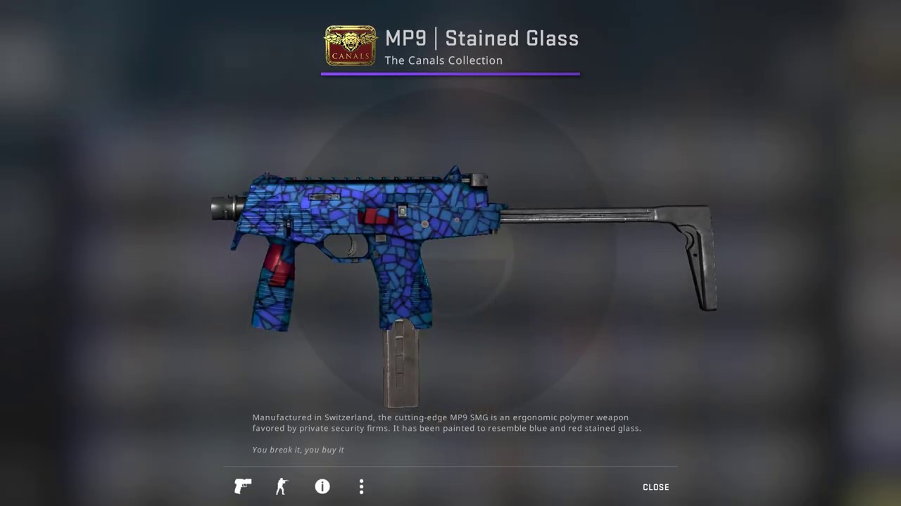 MP9 | Stained Glass tradeup - YouTube
