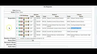 1 Requesting an ILL Item Using The SCOOLS Union Catalog