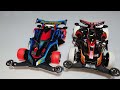 ミニ四駆 MAX対決 マックスブレイカーBSvsマックスブレイカーCX09 爆走兄弟レッツ ゴー Shorts ミニ四駆 MAX対決 マックスブレイカーBSvsマックスブレイカーCX09 爆走兄弟レッツ ゴー Shorts