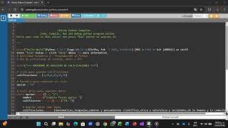 ACT: 4 programacion python