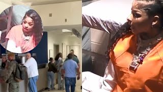 Leaked Chrisean rock pictures & video from prison goes viral #chrisean #blueface