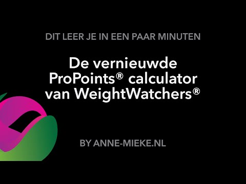 weightwatchers 2015 - de vernieuwde SmartPoints® calculator in de nieuwe mobiele app