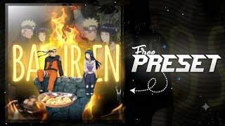 Naruto Hinata AM XML + Preset FREE | Alight Motion Anime Edit