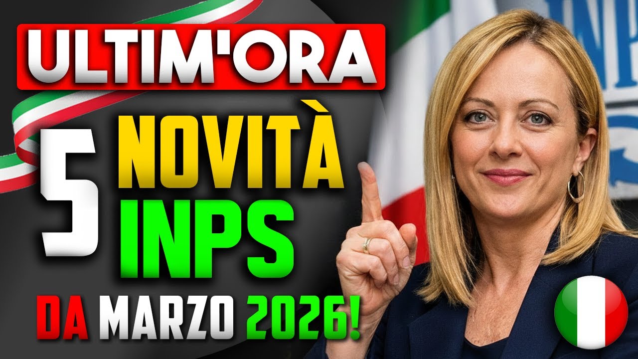 Pensioni 2026 INPS | Aumenti Ufficiali, Bonus, Pensioni minime più alte e novità da marzo 2026 INPS!