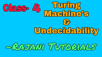 Formal Languages and Automata Theory | Flat |Turing Machine