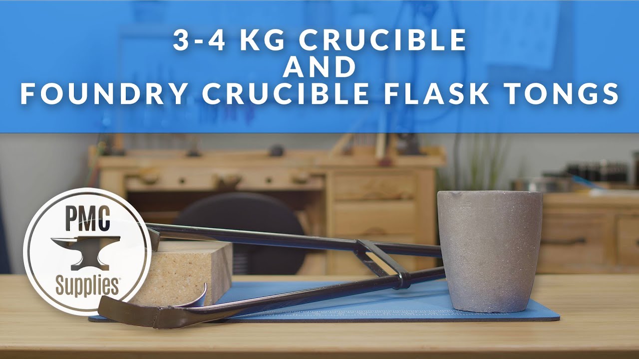 Crucible and Foundry Crucible Flask Tongs